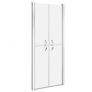 vidaXL Shower Door Frosted ESG 71x190 cm