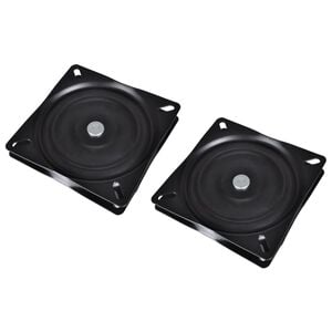 vidaXL Boat Seat Swivels 2 pcs Standard 160x160x2.5 mm