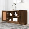 vidaXL Sideboard Brown Oak 120x30.5x70 cm Engineered Wood