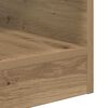 vidaXL End Table 2 pcs Artisan Oak 40.5 x 40 x 45 cm Engineered Wood