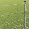 vidaXL Field Fence Grey 1 x 10 m Steel