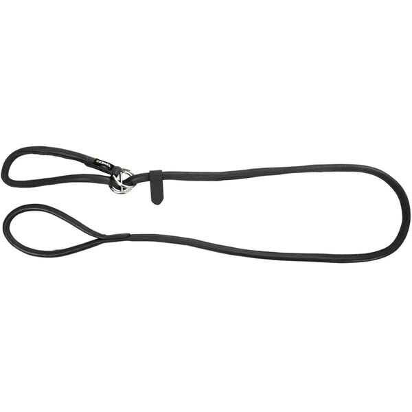 Kerbl Slip Dog Leash Roma 1.7 m Leather Black 81099