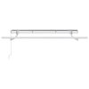 vidaXL Awning Frame White 2.5 x 2 m Metal