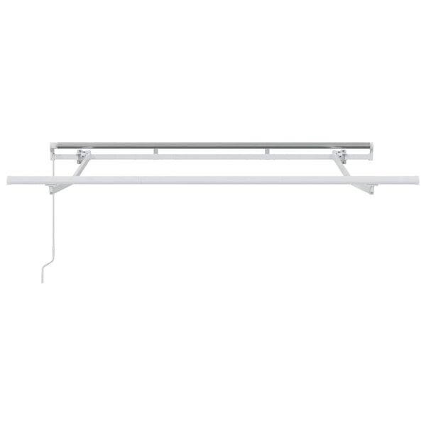 vidaXL Awning Frame White 2.5 x 2 m Metal