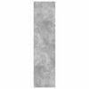 vidaXL Wardrobe Concrete Grey 100x50x200 cm Engineered Wood