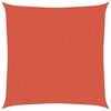 vidaXL Sunshade Sail 160 g/m&sup2; Terracotta 7x7 m HDPE