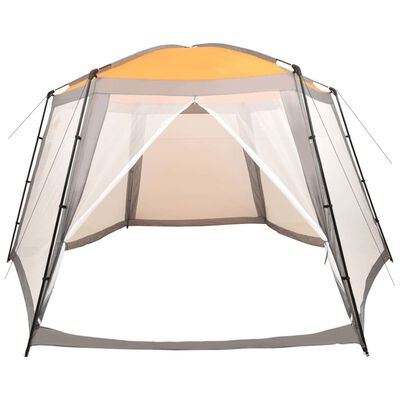 vidaXL Pool Tent Fabric 660x580x250 cm Grey