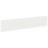 vidaXL Lawn Edging 10 pcs 100 x 22 cm Steel White
