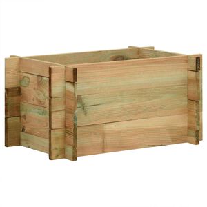 vidaXL Garden Raised Vegetable Bed Green 80 x 80 x 32 cm