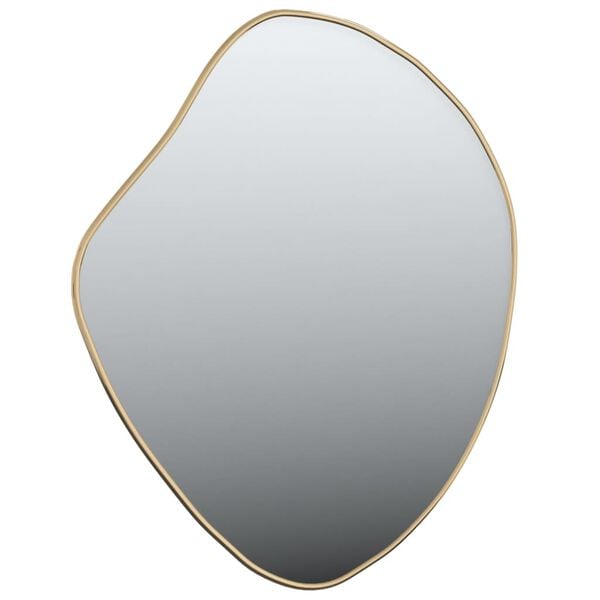 vidaXL Wall Mirror Gold 60x50 cm