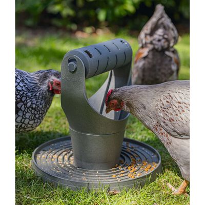 Beeztees Chicken Play and Snack Tower 30x30x30 cm Grey