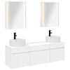 vidaXL Bathroom Cabinet Set 5 pcs White 53 x 15.5 x 70 cm