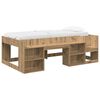 vidaXL Kids'Bed Frame with Storage Artisan Oak 80 x 200 cm