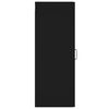 vidaXL Hanging Wall Cabinet Black 34.5x34x90 cm Engineered Wood