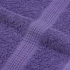 vidaXL Wash Towels "FROGN" 10 pcs Purple 30x30 cm 360 gsm
