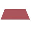 vidaXL Replacement Fabric for Awning Burgundy Red 4.5x3.5 m