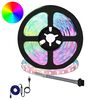 vidaXL LED Strip 2 pcs Black and Transparent Copper and Plastic