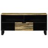 vidaXL TV Units with Drawer Brown 105 x 33 x 46 cm Engineered wood