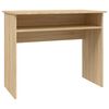 vidaXL Desk | Sonoma Oak | Engineered Wood | Medium | Computer Desk