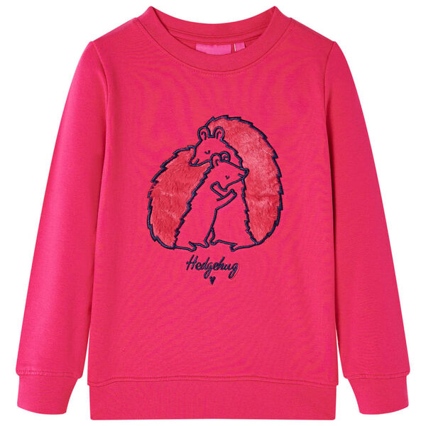 Kids' Sweatshirt Bright Pink 140