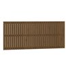 vidaXL Wall Headboard Honey Brown 204x3x90 cm Solid Wood Pine