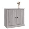 vidaXL Sideboard Grey Sonoma 70x35.5x67.5 cm Engineered Wood