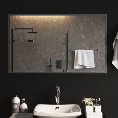 vidaXL LED Bathroom Mirror 100x60 cm