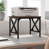 vidaXL Printer Stand Brown Oak 40x30x31 cm Engineered Wood