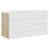 White_and_sonoma_oak