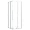 vidaXL Shower Cabin Frosted ESG 80x80x180 cm