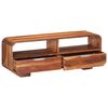 vidaXL TV Cabinet 110x30x40 cm Solid Wood Acacia