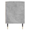 vidaXL TV Cabinet Concrete Grey 150x30x44.5 cm Engineered Wood