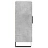 vidaXL Sideboard Concrete Grey 69.5x34x90 cm Engineered Wood