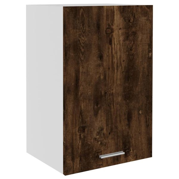vidaXL Hanging Cabinet Lyon Smoked Oak 39.5x31x60 cm Engineered Wood