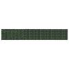 vidaXL Balcony Screen with Leaves Dark Green 600 x 100 cm
