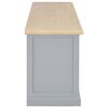 vidaXL TV Cabinet Grey 120x30x40 cm Wood