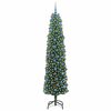 vidaXL Artificial Christmas Tree with 300 LEDs with Stand Green 240 cm