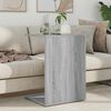 vidaXL Side Table Grey Sonoma 45 x 40 x 62.5 cm Engineered Wood