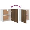 vidaXL Hanging Cabinet Lyon Brown Oak 50x31x60 cm Engineered Wood