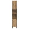 vidaXL Bathroom Cabinet Artisan Oak 30x30x190 cm Engineered Wood