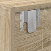vidaXL TV Cabinet Sonoma Oak 80x31x25.5 cm Engineered Wood