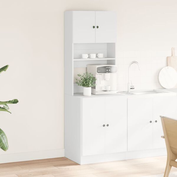 vidaXL Kitchen Cabinet White 60x50x180 cm Engineered Wood