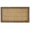 vidaXL Area Rug Grey 80 x 150 cm Jute