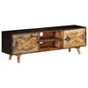 vidaXL TV Cabinet Solid Mango Wood 140x30x45 cm