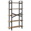vidaXL Bookshelf Artisan Oak 100 x 33.5 x 178 cm Engineered Wood