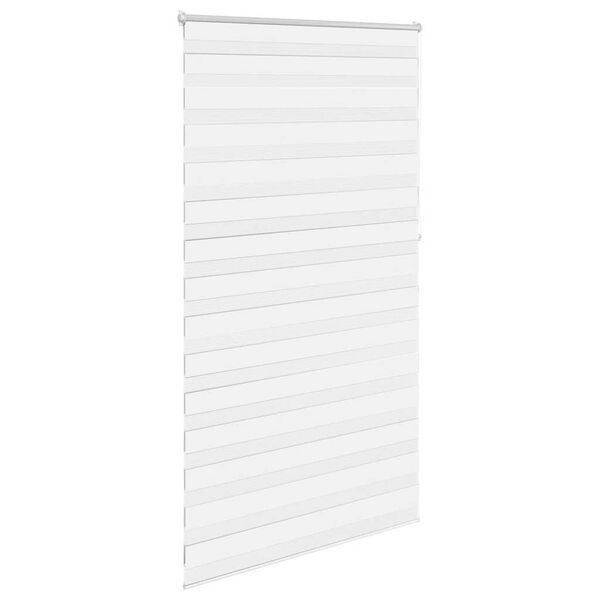 vidaXL Zebra Blind 120 x 230 cm White