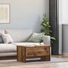 vidaXL Coffee Table Old Wood 102 x 50.5 x 46.5 cm Engineered Wood
