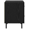 vidaXL Bedside Cabinet with Drawer 2 pcs Black Oak 40 x 35 x 47.5 cm