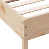 vidaXL Bed Frame without Mattress 90x200 cm Solid Wood Pine