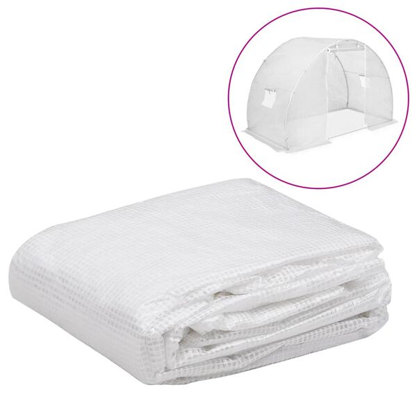 vidaXL Greenhouse Replacement Cover (4.5 m²) 3x1.5x2 m Transparent